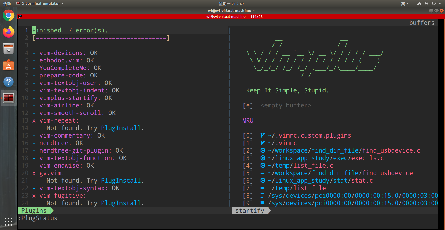 【五一创作】VimPlug插件配置