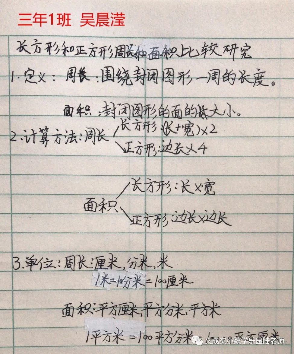 周长相等的正方形面积一定相等 长方形和正方形的周长与面积研学 美好青春的博客 Csdn博客