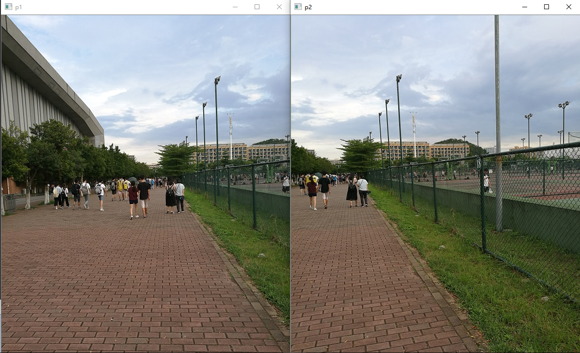 基于orb的图像拼接