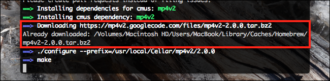 homebrew-file-already-downloaded
