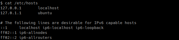 List Current Host or DNS to IP Address Resolutions