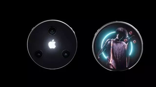 苹果6概念机|Apple 5概念机_iPhone13概念图:圆形机身环绕镜头,像手术灯