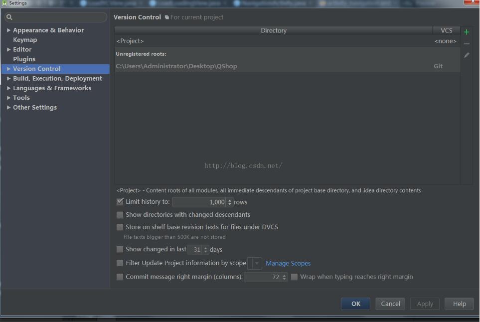 android studiogit文件过滤,android studio git 删除已在远程仓库的文件或文件夹方式