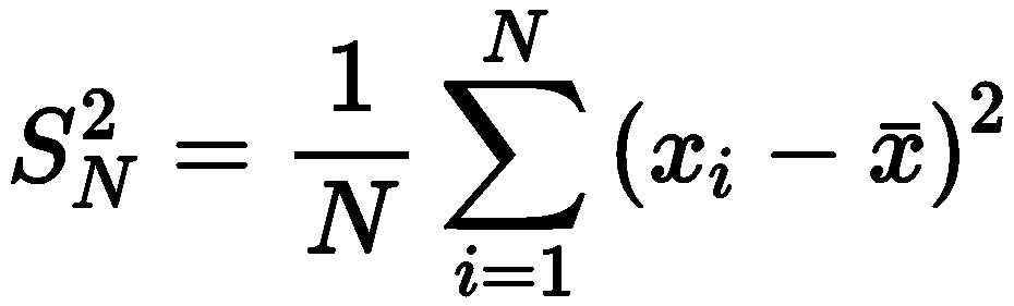 统计中的方差(样本方差)是各个样本数据和平均数之差的平方和的平均数
