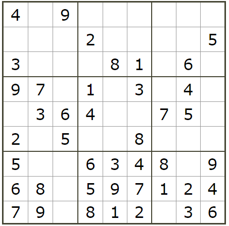 数学智力题武士数独题目思维训练丨有趣的数独游戏又想骗我学数学