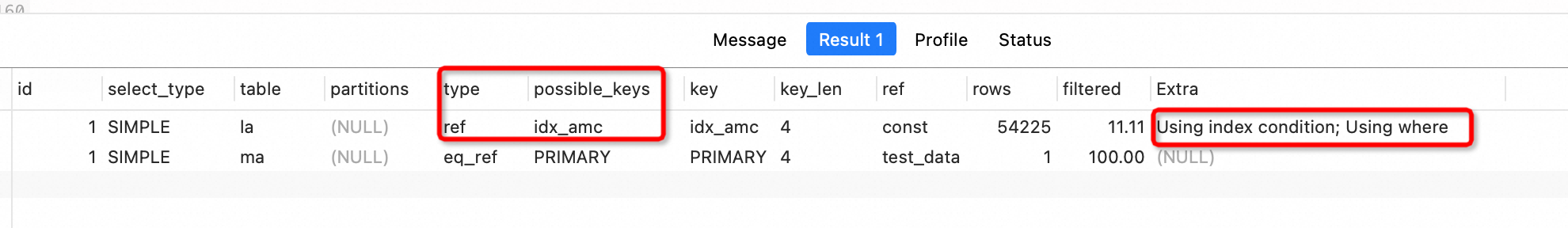 【MySQL 数据宝典】【索引原理】- 007 索引优化示例