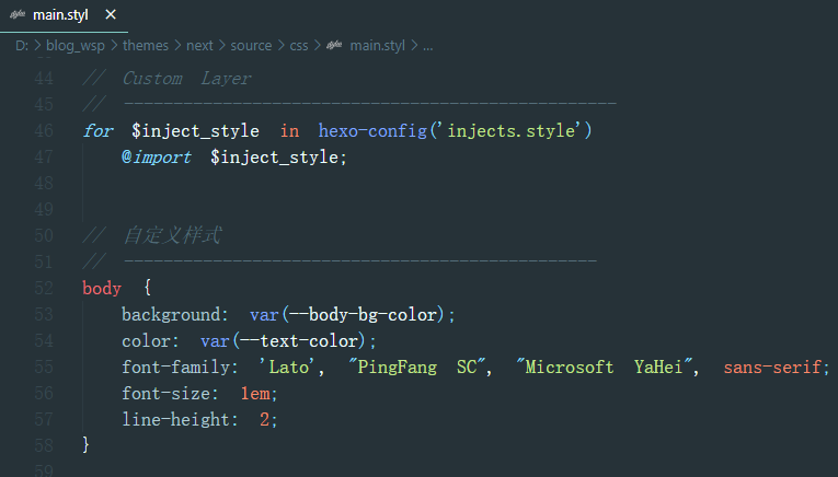 Next主题添加背景图片