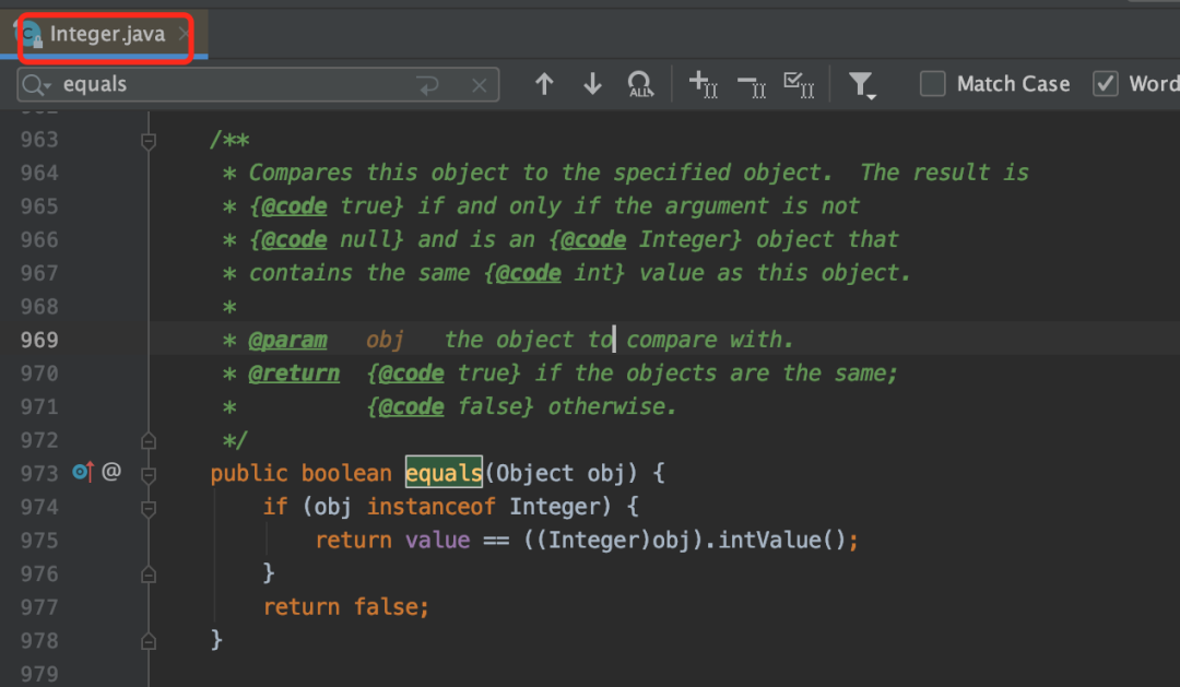 Java中100==100为true，而1000==1000为false？