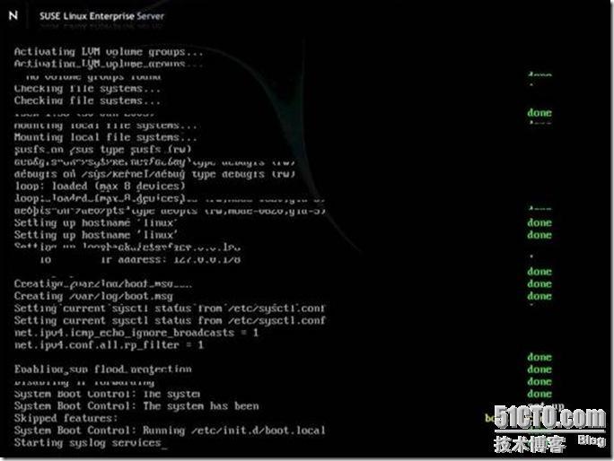 HP DL320G5服务器安装 SUSE 10 Linux系统_SUSE_19