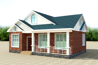 java搭建房子图片漂亮的农村一层半自建楼房户型图片大全