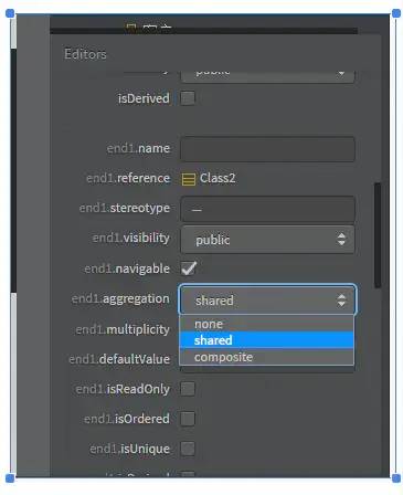 staruml multiplicity