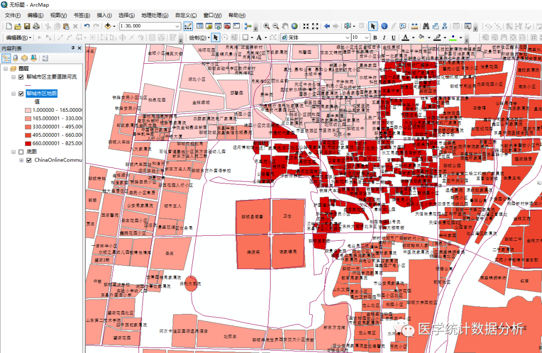 ArcGis教程-画一幅城市的shp地图