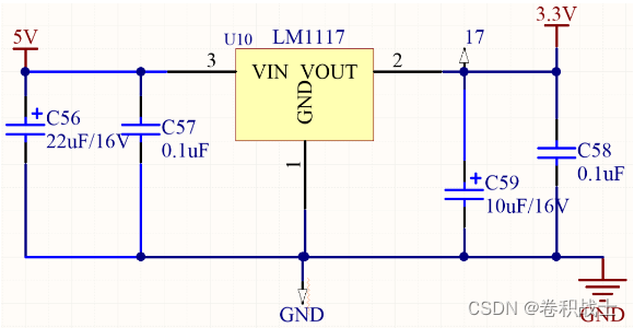 lm1117实物引脚图图片