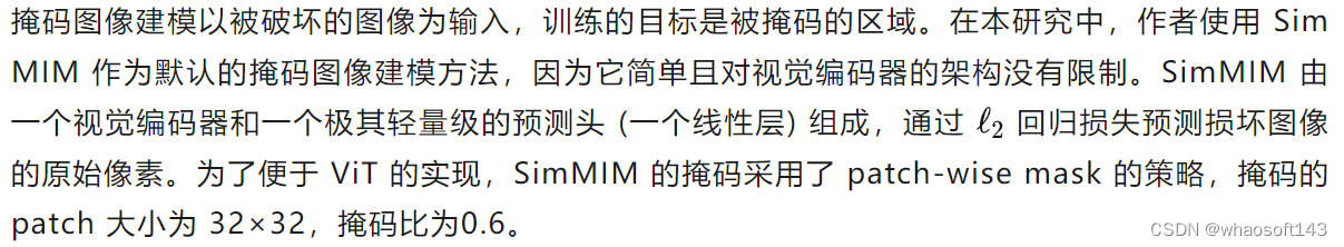 MIM（掩码图像建模）_缩放