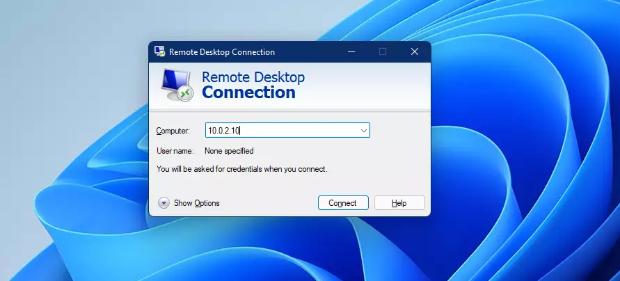 windows 11 remote desktop connection to ubuntu