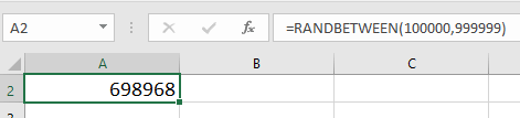 如何在 Excel 中快速生成随机密码？