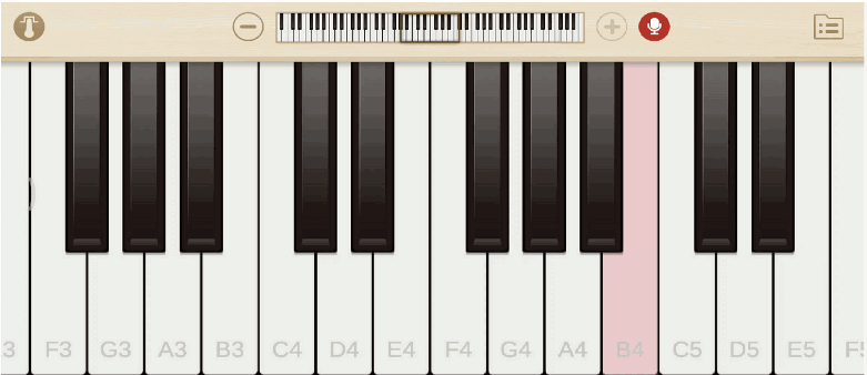 真实模拟钢琴发声,多种模式提供你使用,选择进行练习的曲目,自动弹奏