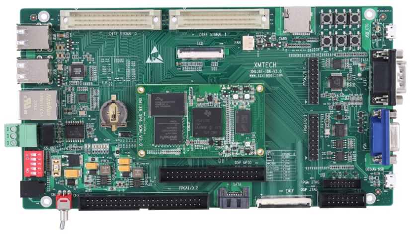 OMAPL138 + SPARTAN6 DSP+ARM+FPGA开发例程