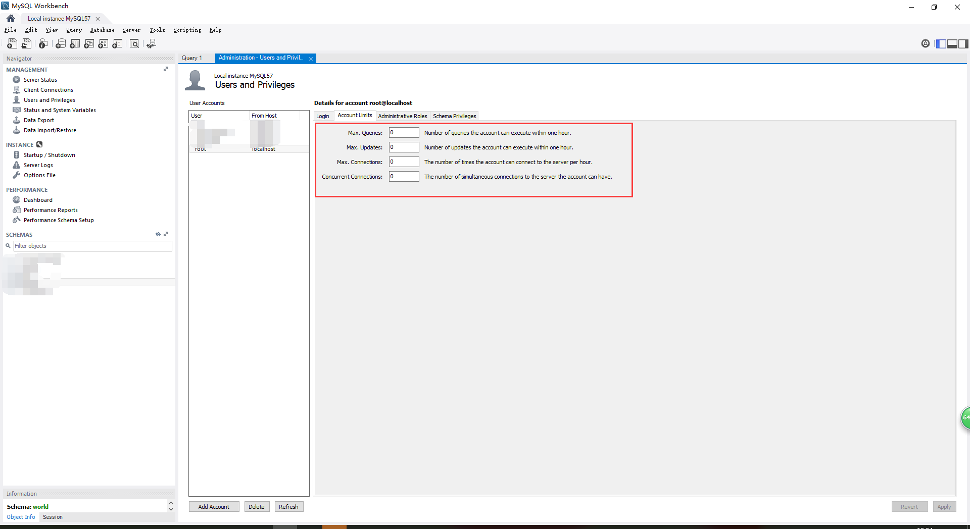 mysql limit to hosts matching_MySQL 用户访问限制  -- Host Match Limit