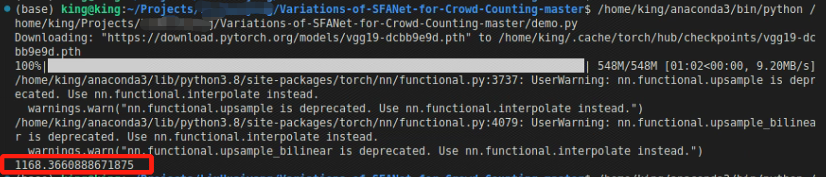 Variations-of-SFANet-for-Crowd-Counting记录