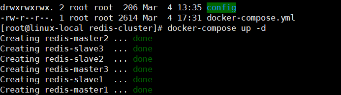 docker环境下秒建redis集群连springboot也整上了