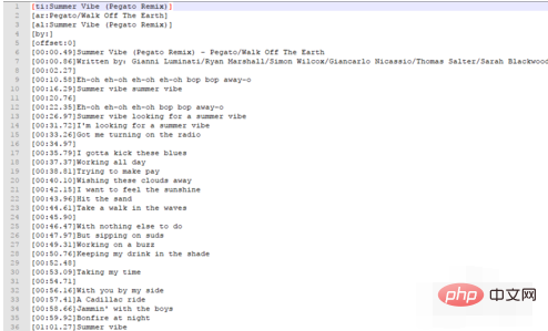 Php中文歌词 Pr怎么导入歌词字幕 张野野的博客 Csdn博客