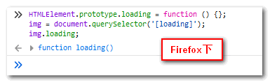 Firefox浏览器下的图片loading