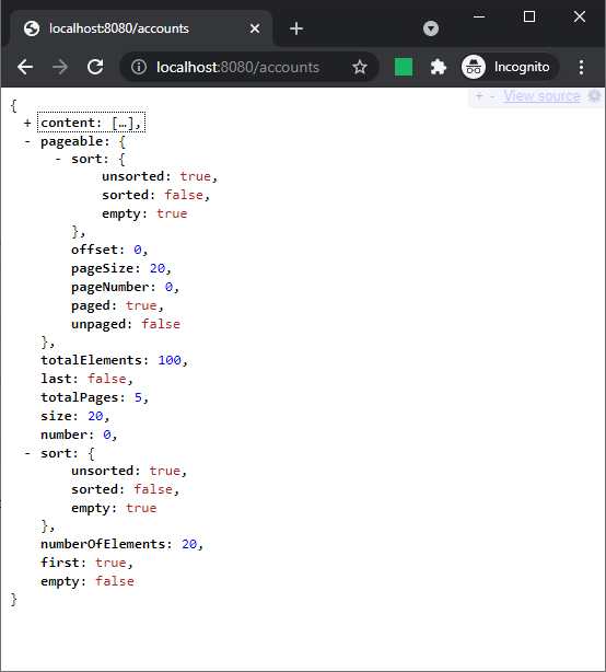 Spring MVC 中的分页 RESTful API 响应