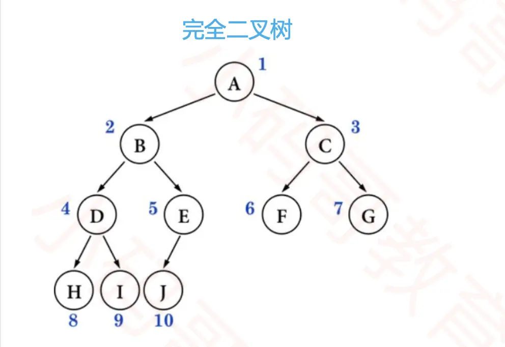 完全二叉树展示