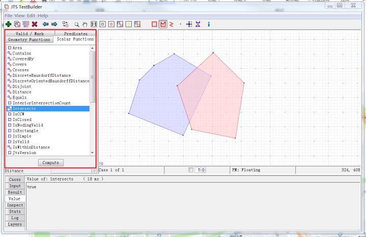 GIS算法：可视化工具JTS TestBuilder