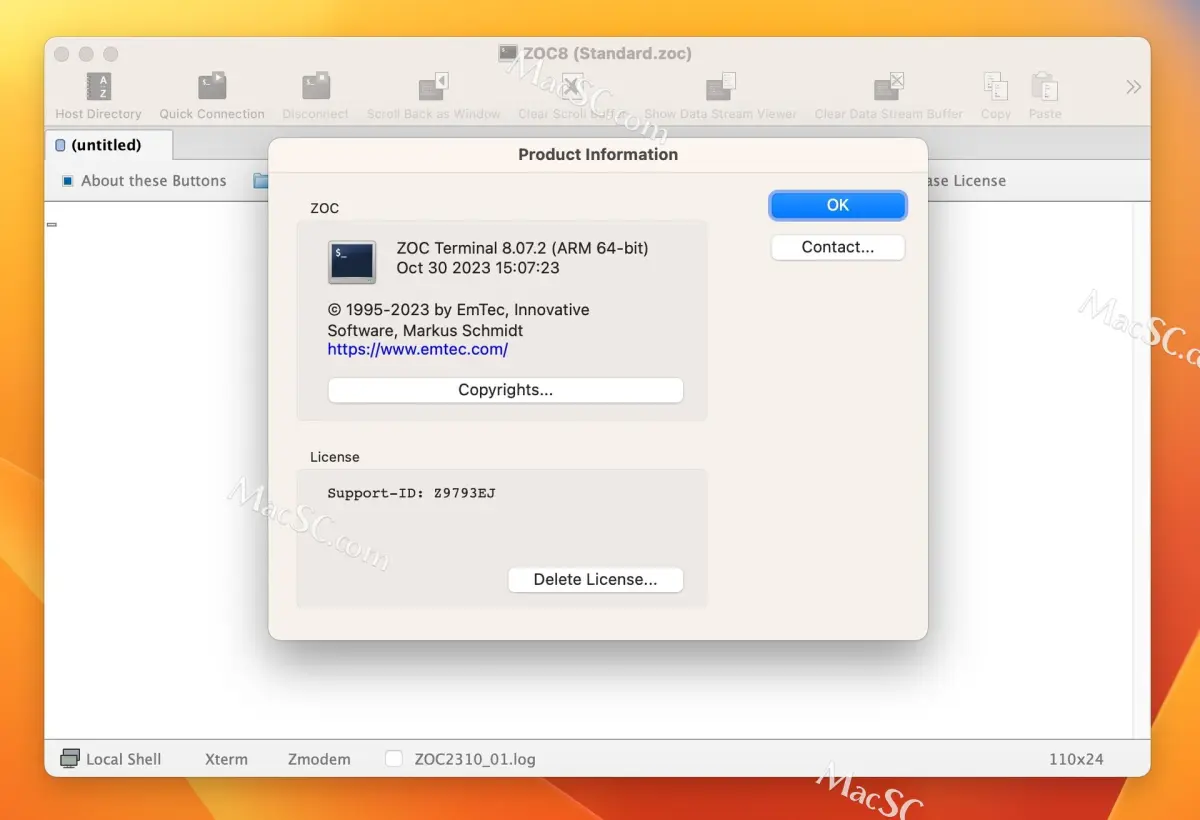 ZOC8 for Mac：最佳终端仿真器，助力您的工作效率飞升！