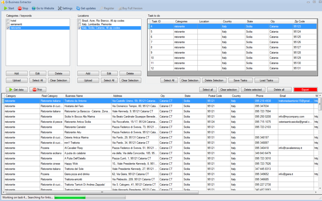 谷歌地图商家抓取工具 G-Business Extractor 7.5