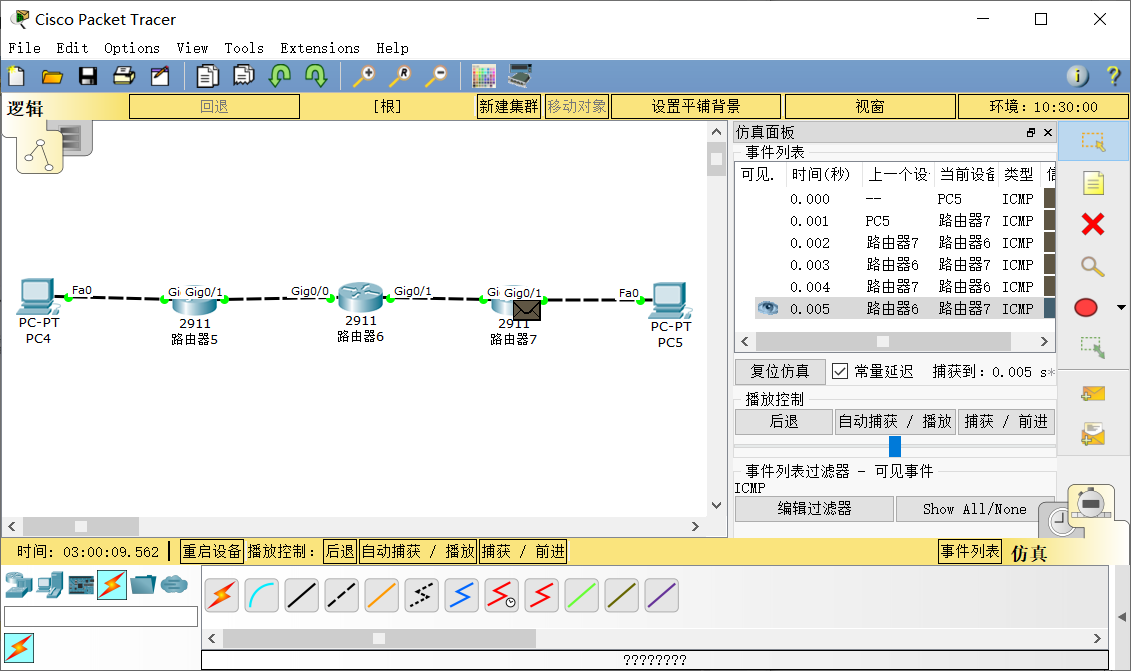 【计算机网络仿真】b站湖科大教书匠思科Packet Tracer——实验13 静态路由配置错误导致的路由环路问题