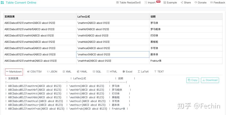 convert html table to markdown table