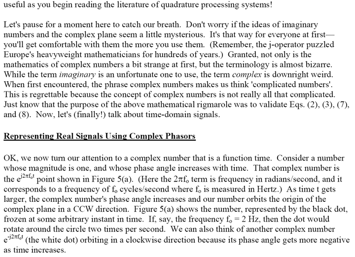 Quadrature Signals Complex, But Not Complicated_quad. signalCSDN博客