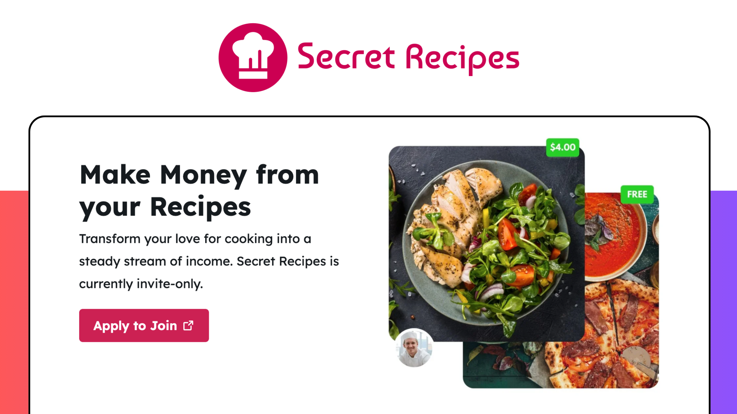Secret Recipes