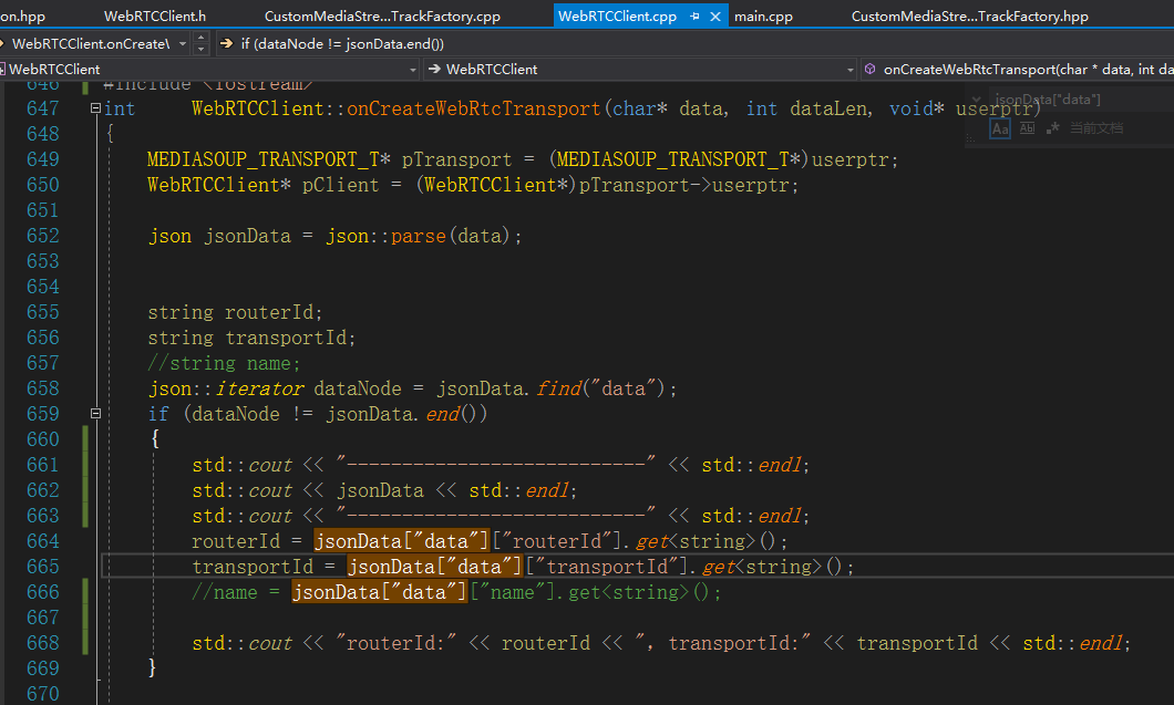 Webrtc-client在浏览器使用c++推流程序崩溃nlohmann::detail::type_error错误修复分享_推流崩溃-CSDN博客