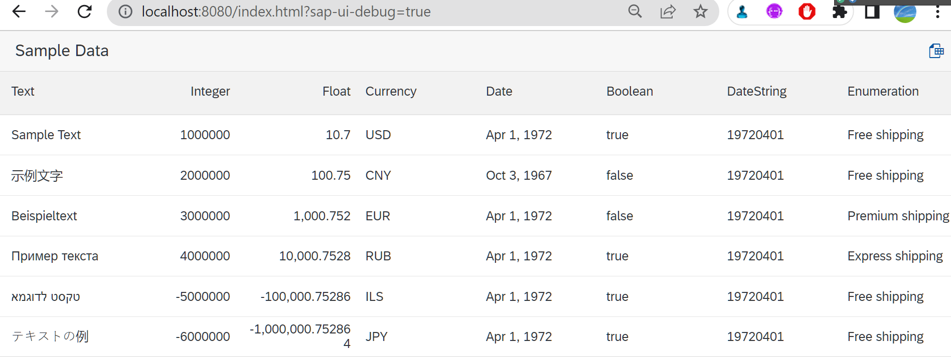 149. SAP UI5 Table 控件数据进行 Excel 导出时如何进行格式控制