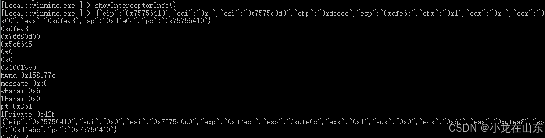 Frida查看运行环境、进程、线程、模块、内存、拦截器、汇编代码_JSON_06