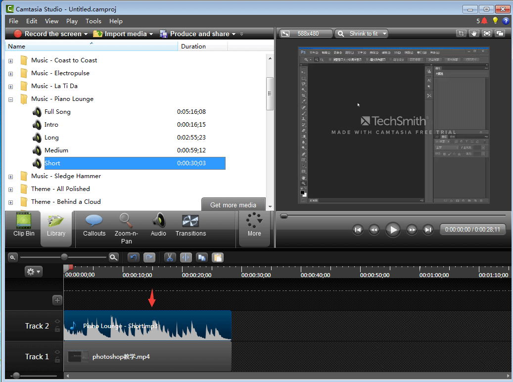 Camtasia Studio 2023 最新中文版，camtasiaStudio如何添加背景音乐