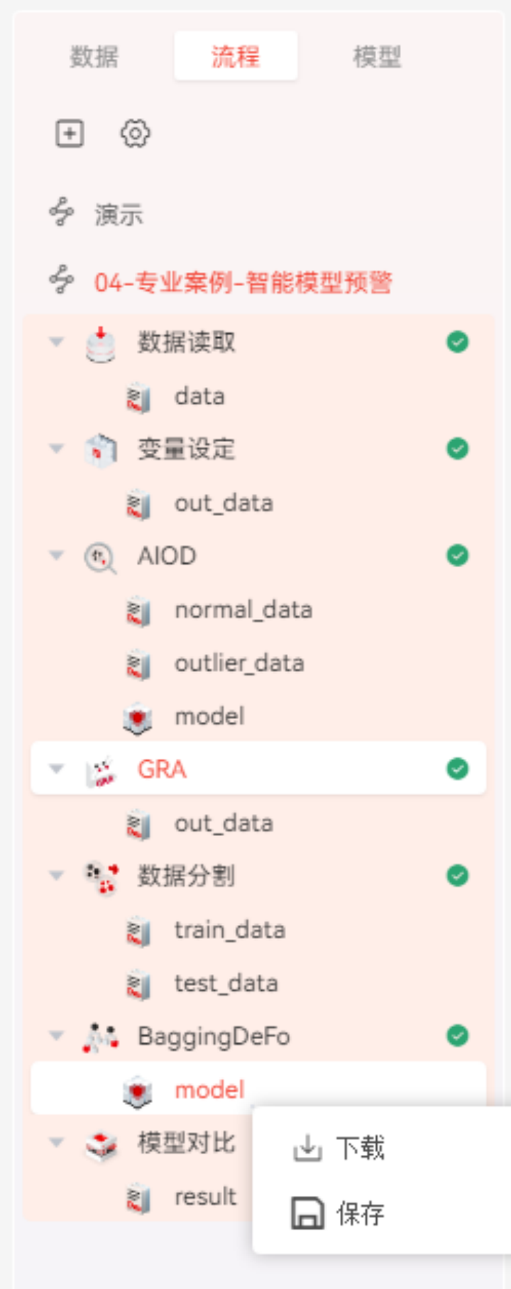 【DTEmpower案例操作教程】智能模型预警