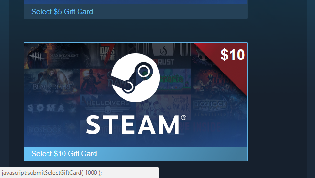 steam asf挂卡_如何发送任何金额的Steam数字礼品卡