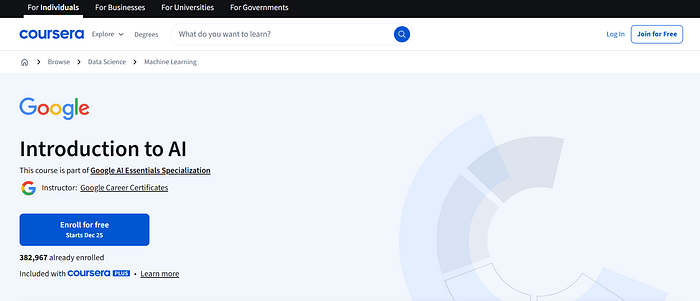 Google 的人工智能导论