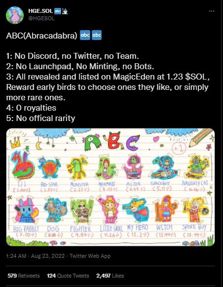 什么是 ABC NFT 系列？