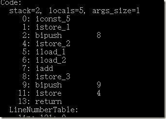 java虚拟机编译_[四] java虚拟机JVM编译器编译代码简介 字节码指令实例 代码到底编译成了什么形式...