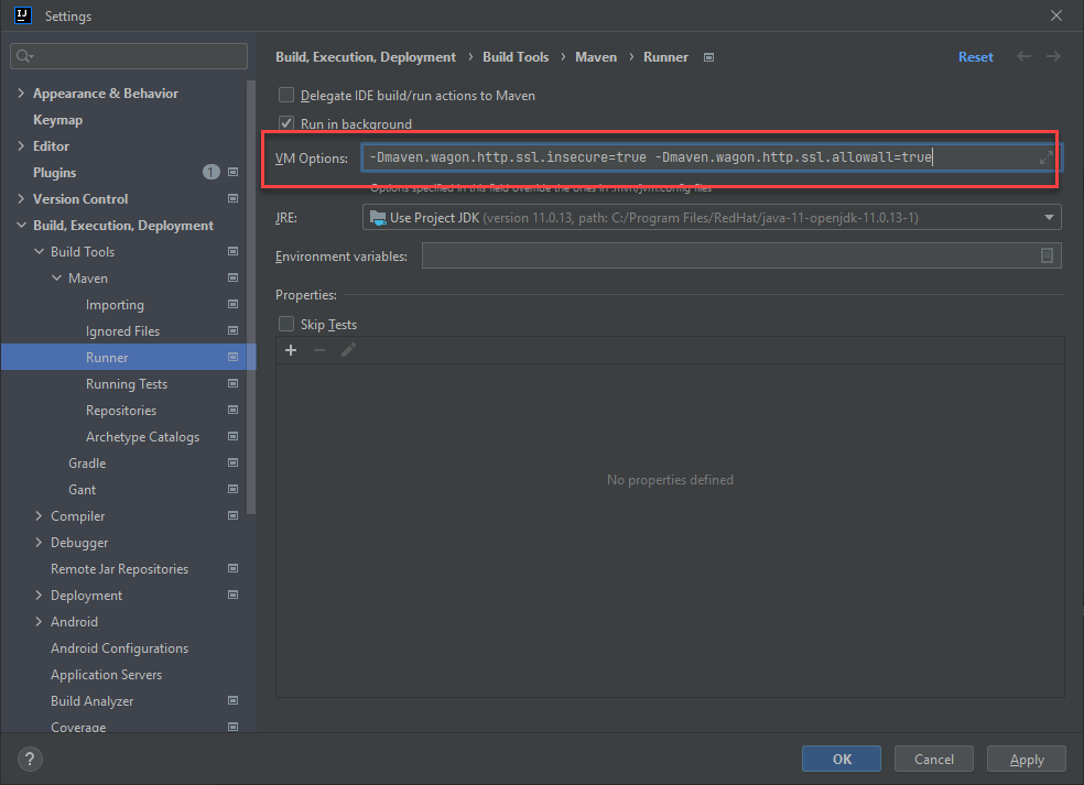 Maven PKIX path building failed 错误提示