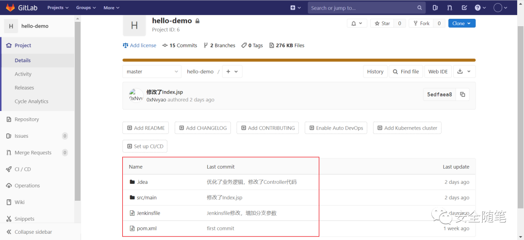 基于 Jenkins 搭建一套 CI/CD 系统_jenkins+ cicd部署-CSDN博客