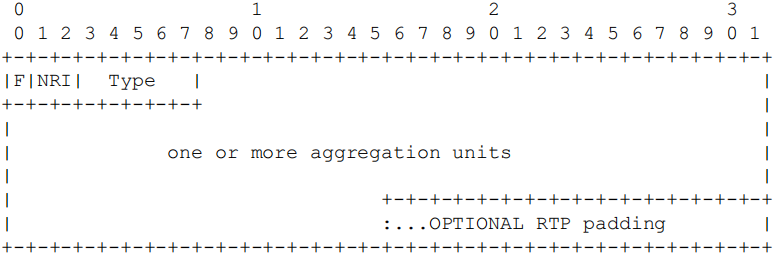 RTP payload format for aggregation packets.png
