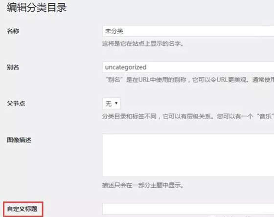 html 自定义标签 seo,wordpress深层seo优化:自定义栏目和tag标签页面title标题