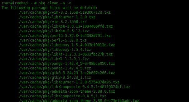 Examples of using the pkg package manager in FreeBSD Examples of using the pkg package manager in FreeBSD